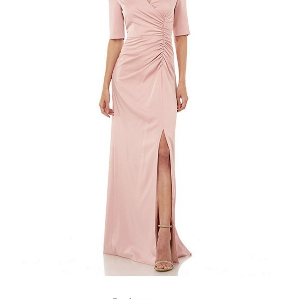 Kay Unger blush gown